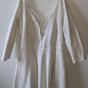 White dress